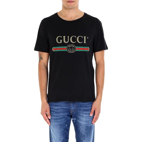 gucci print cotton t shirt replica|faux t shirt gucci.